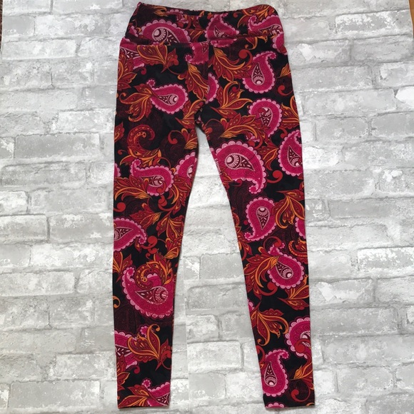 Floral Lularoe Everyday Leggings - Picture 5 of 8